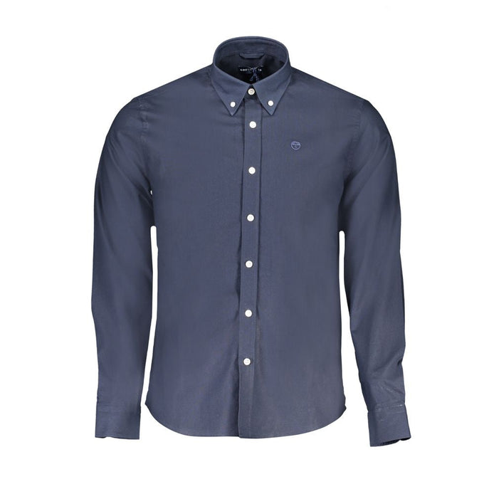 North Sails Blue Cotton Shirt North Sails