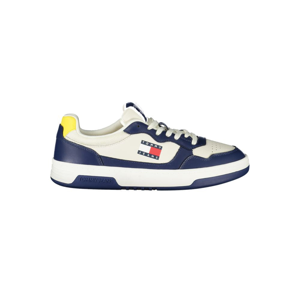 Tommy Hilfiger Blue Polyethylene Men Sneaker Tommy Hilfiger