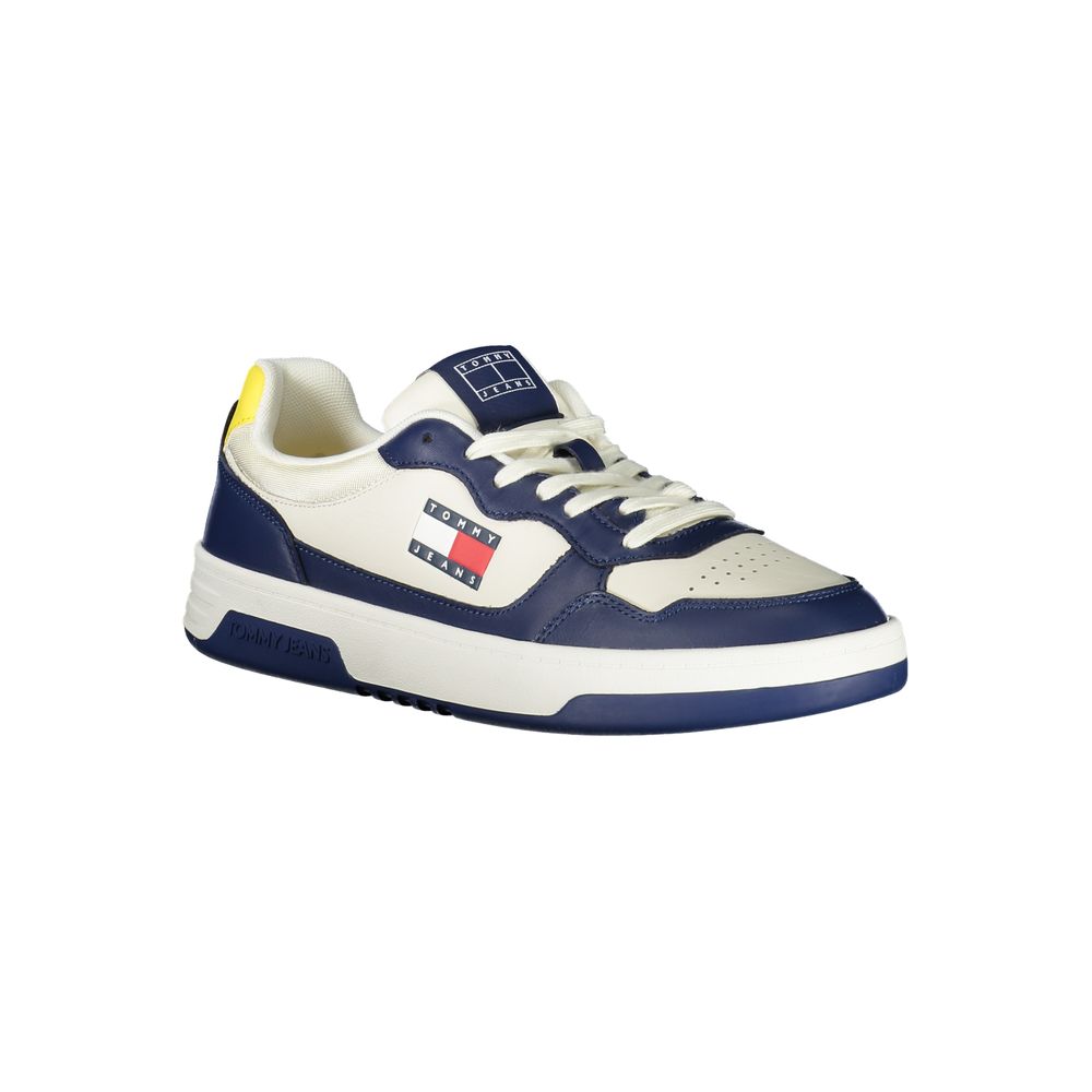 Tommy Hilfiger Blue Polyethylene Men Sneaker Tommy Hilfiger