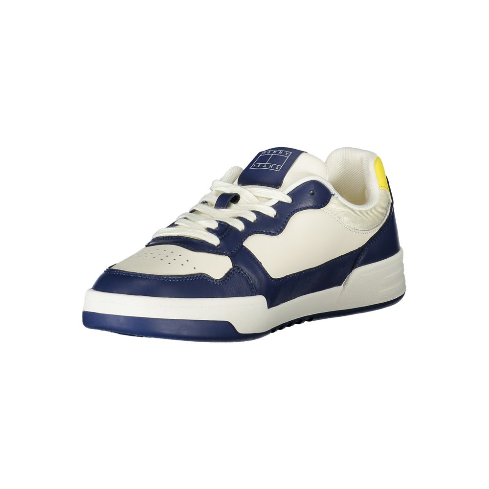 Tommy Hilfiger Blue Polyethylene Men Sneaker Tommy Hilfiger