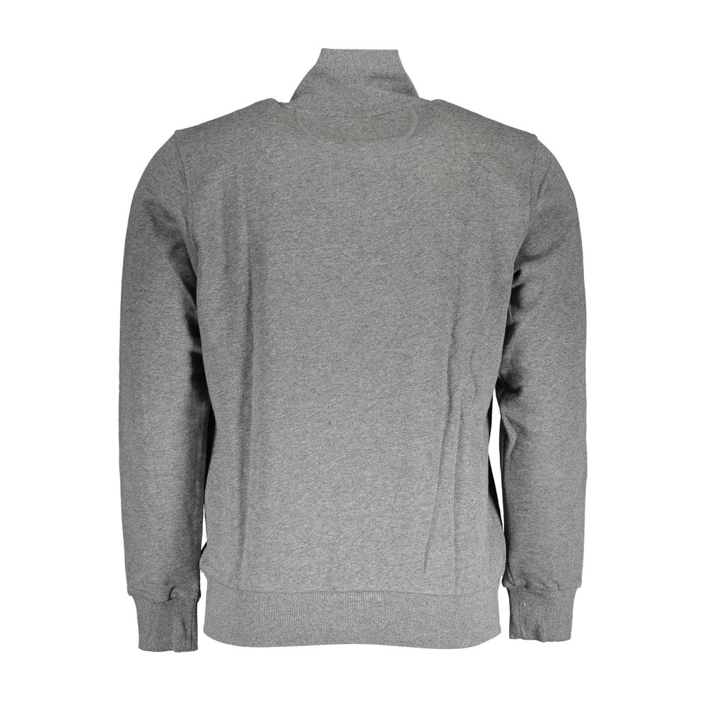 La Martina Grigio Cotton Mens Sweatshirt La Martina