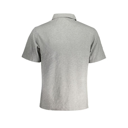 La Martina Grigio Cotton Men Polo Shirt La Martina
