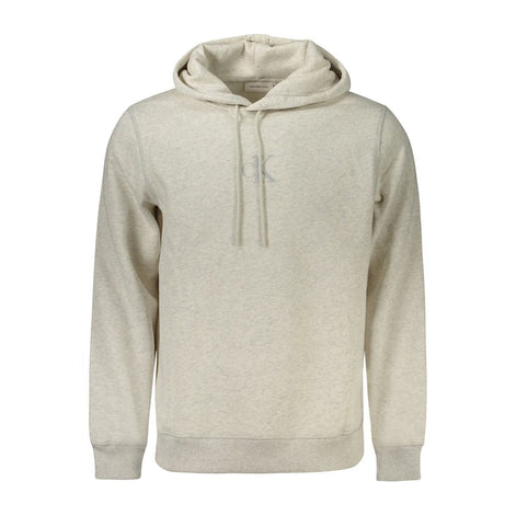 Calvin Klein Grigio Cotton Men's Hoodie Calvin Klein