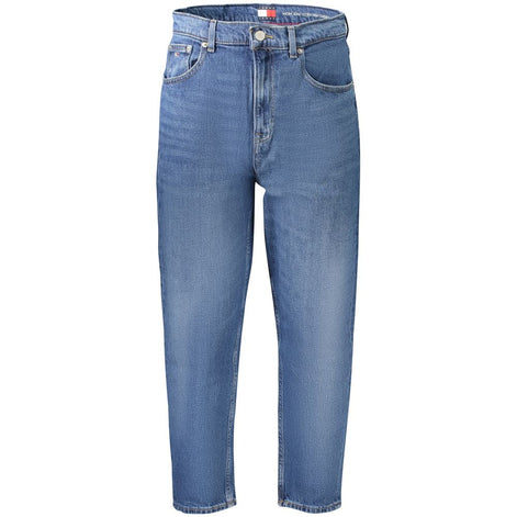 Tommy Hilfiger Blue Cotton Women Jeans Tommy Hilfiger