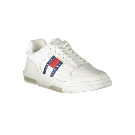Tommy Hilfiger White Polyester Athletic Sneakers Tommy Hilfiger