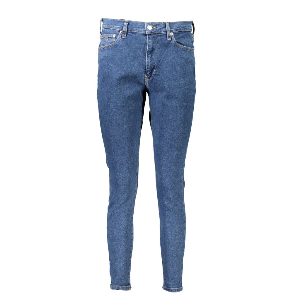Tommy Hilfiger Blue Cotton Women Jeans Tommy Hilfiger