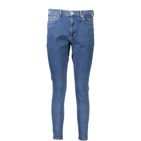 Tommy Hilfiger Blue Cotton Women Jeans Tommy Hilfiger