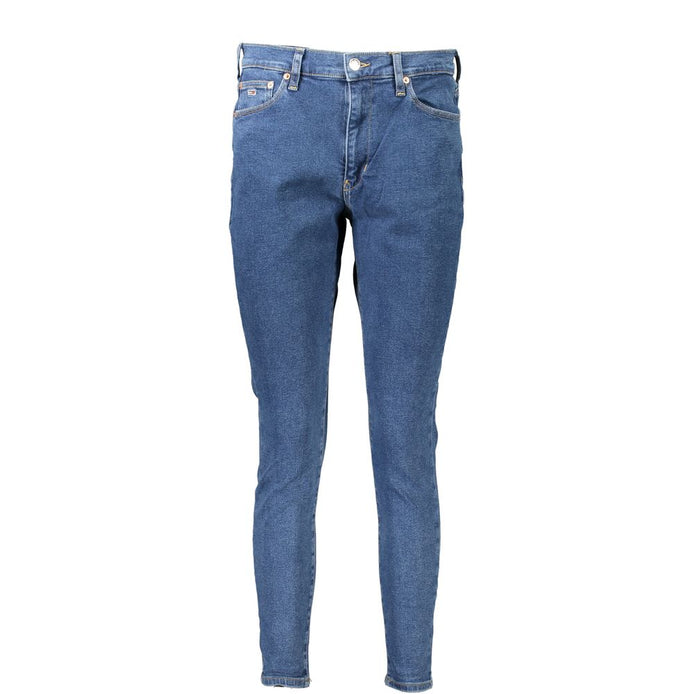 Tommy Hilfiger Blue Cotton Women Jeans Tommy Hilfiger