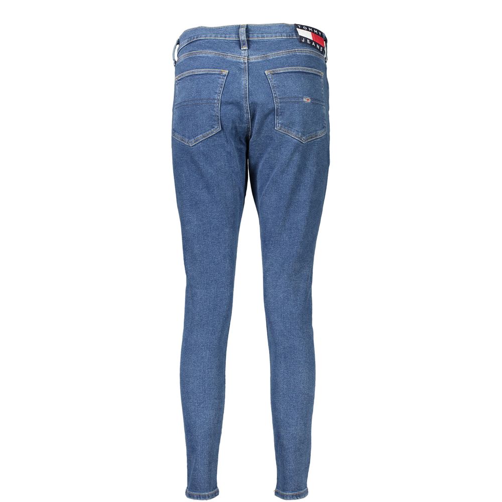 Tommy Hilfiger Blue Cotton Women Jeans Tommy Hilfiger