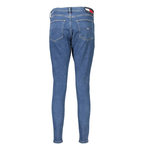 Tommy Hilfiger Blue Cotton Women Jeans Tommy Hilfiger