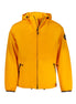 Napapijri Orange Recycled Polyester Men Jacket Napapijri