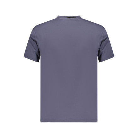 Napapijri Blue Cotton Men T-Shirt Napapijri