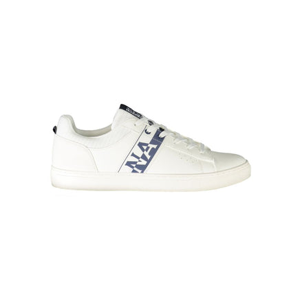 Napapijri White Leather Men's Sneaker Napapijri