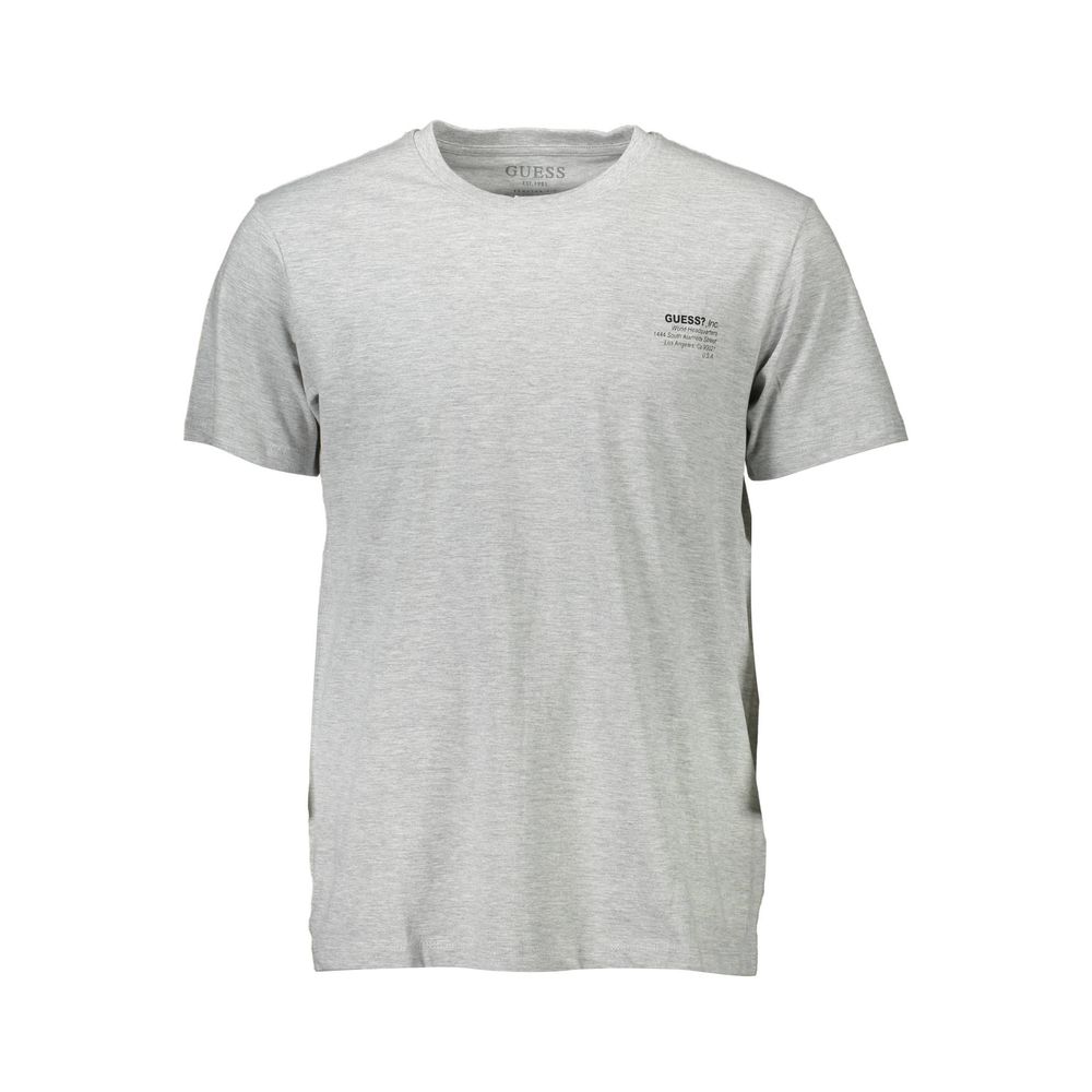 Guess Jeans Grigio Cotone Mens T-Shirt Guess Jeans