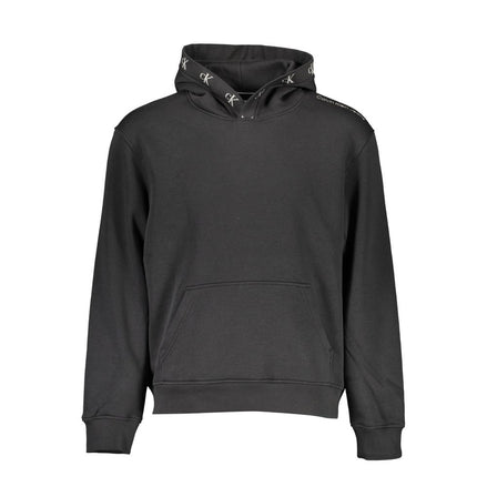 Calvin Klein Black Cotton Men Sweater Calvin Klein