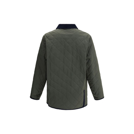 Valentino Green Polyamide Coat Valentino