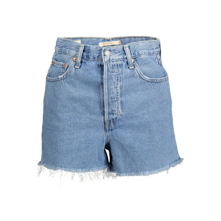 Levi's Blue Cotton Women Shorts Levi's