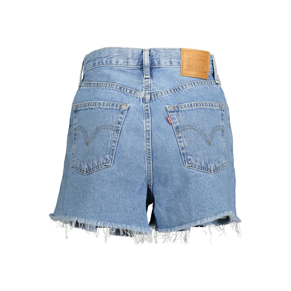Levi's Blue Cotton Women Shorts Levi's