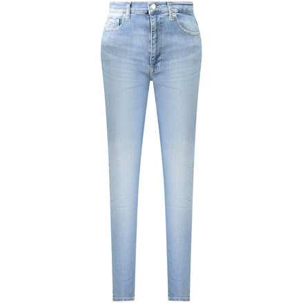 Tommy Hilfiger Blue Cotton Women Jeans Tommy Hilfiger