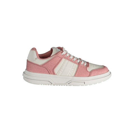 Tommy Hilfiger Pink Polyester Sneaker Tommy Hilfiger