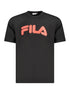 Fila Black Cotton Men T-Shirt Fila