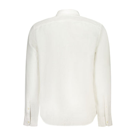 Timberland White Linen Men's Shirt Timberland