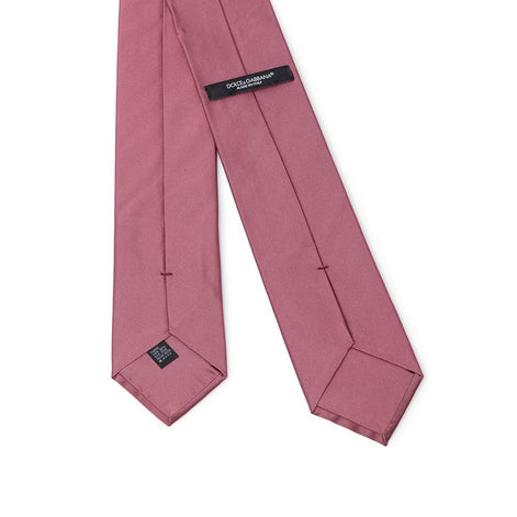 Dolce & Gabbana Purple Silk Tie Dolce & Gabbana