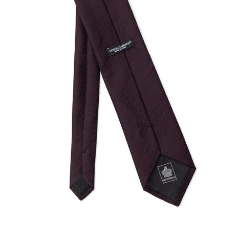 Dolce & Gabbana Purple Wool Tie Dolce & Gabbana