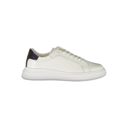 Calvin Klein White Polyester Athletic Sneakers Calvin Klein