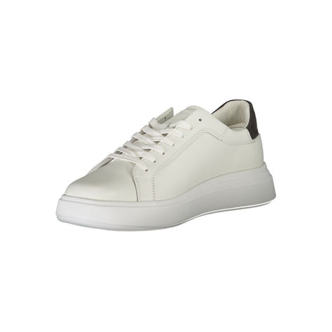 Calvin Klein White Polyester Athletic Sneakers Calvin Klein