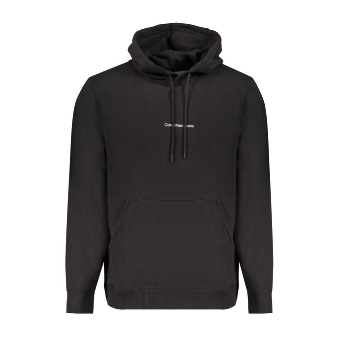 Calvin Klein Black Cotton Sweatshirt Calvin Klein