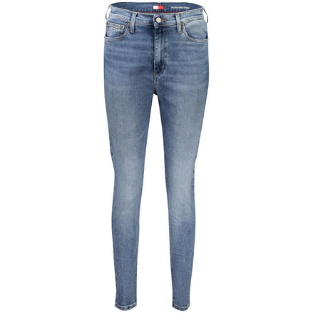 Tommy Hilfiger Blue Cotton Women's Skinny Jean Tommy Hilfiger