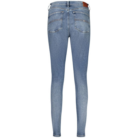 Tommy Hilfiger Blue Cotton Women's Skinny Jean Tommy Hilfiger