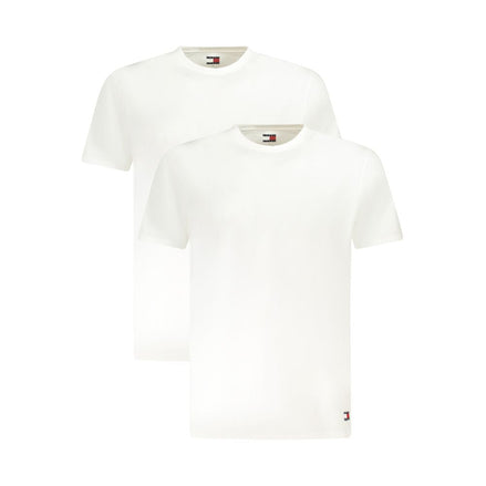Tommy Hilfiger White Cotton Men Underwear Shirt Tommy Hilfiger