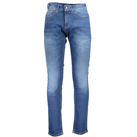 Tommy Hilfiger Blue Cotton Men Jeans Tommy Hilfiger