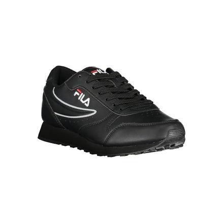 Fila Black Polyethylene Athletic Sneakers Fila