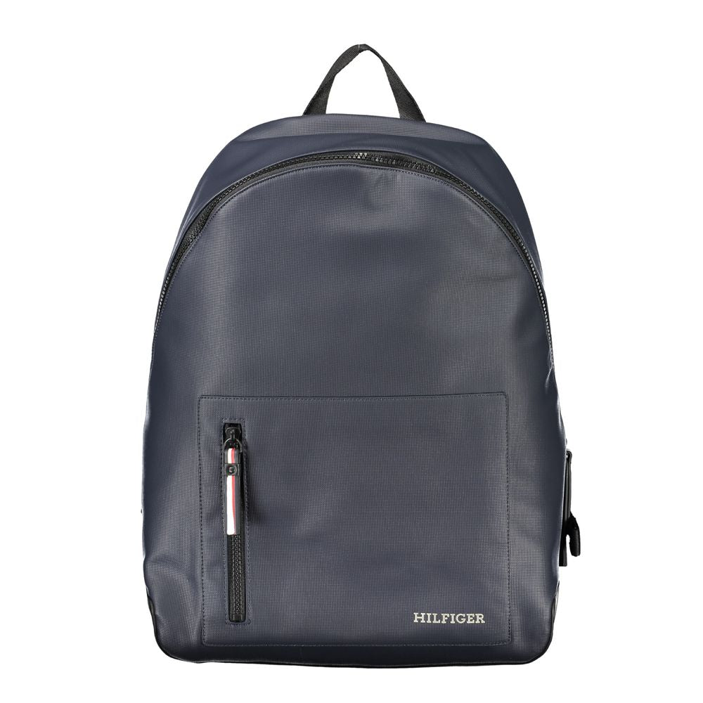 Tommy Hilfiger Blue Polyethylene Men Backpack Tommy Hilfiger