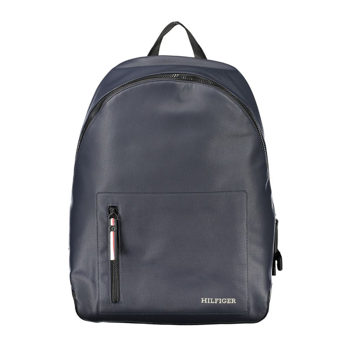 Tommy Hilfiger Blue Polyethylene Men Backpack Tommy Hilfiger