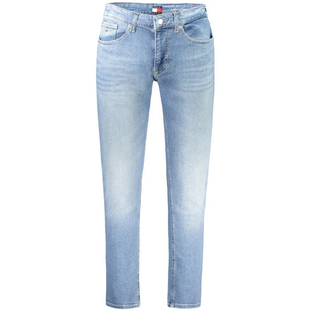 Tommy Hilfiger Blue Cotton Men Jeans Tommy Hilfiger