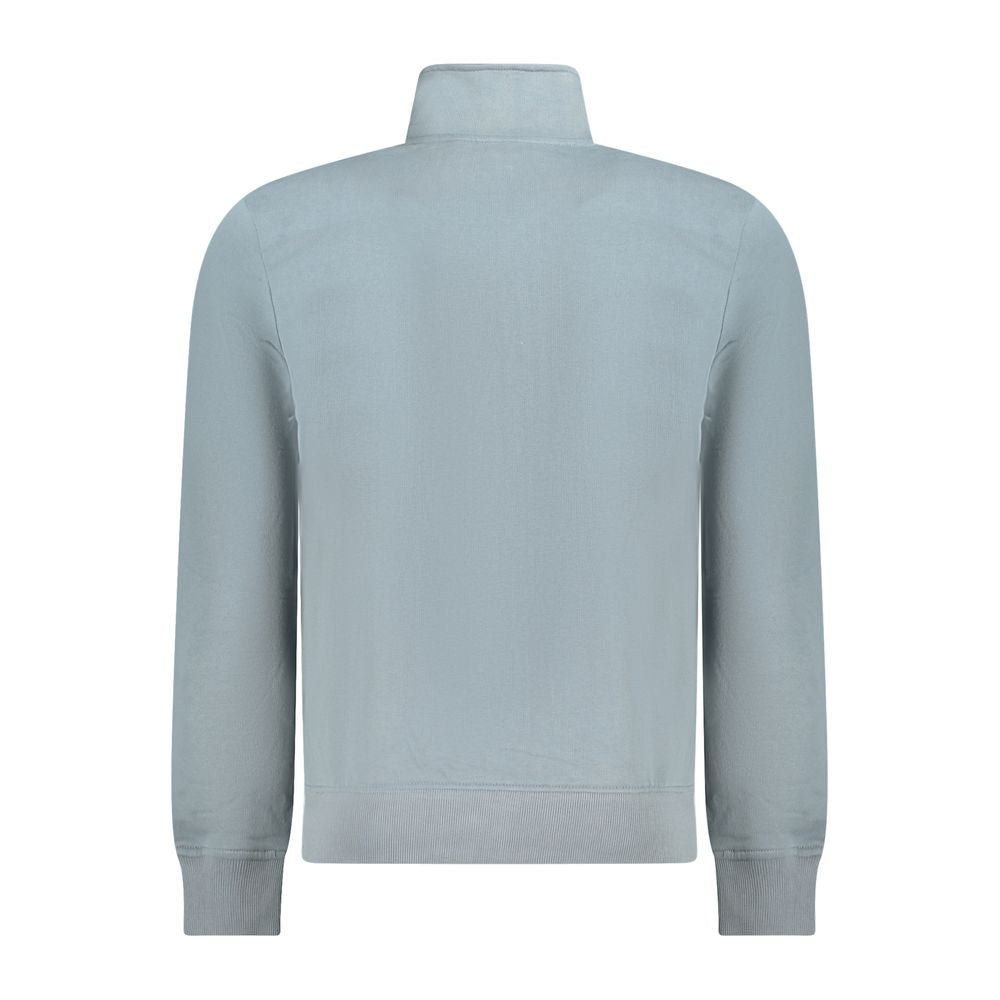 Napapijri Grigio Cotton Men Sweatshirt Napapijri