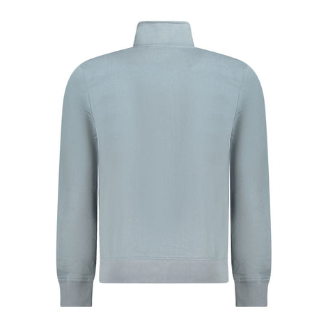 Napapijri Grigio Cotton Men Sweatshirt Napapijri