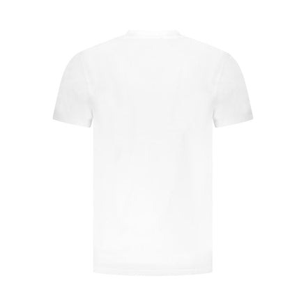 T-shirt homme Cavalli Class Bianco en coton