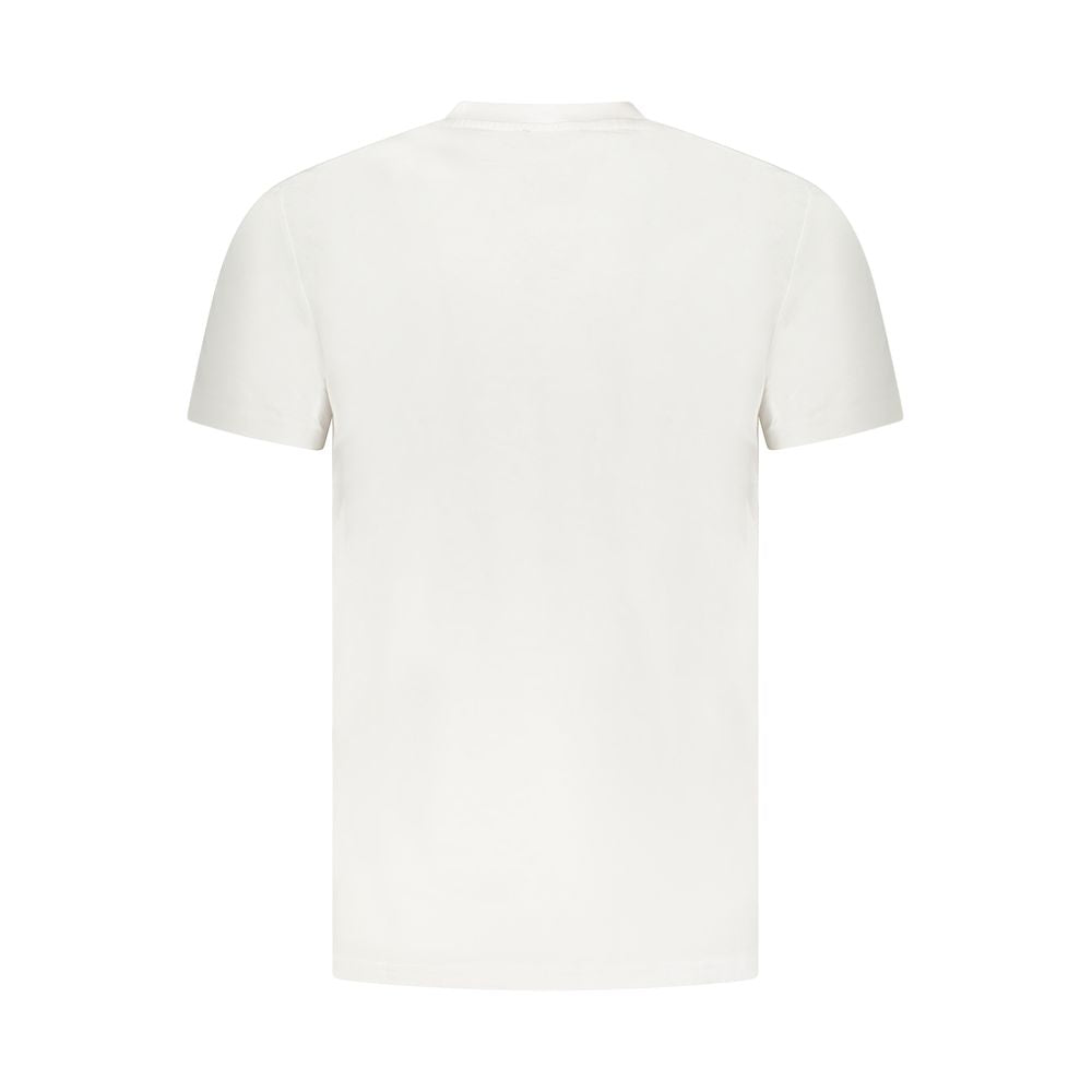 T-shirt homme Cavalli Class Bianco en coton