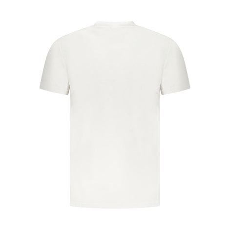 T-shirt homme Cavalli Class Bianco en coton