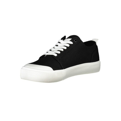 Calvin Klein Black Recycled Material Men Sneaker Calvin Klein