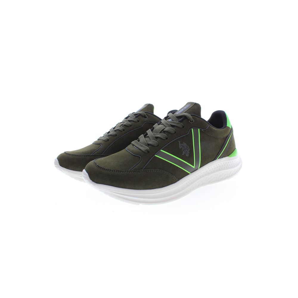 U.S. POLO ASSN. Verde Polyurethane Men Sneaker U.S. POLO ASSN.