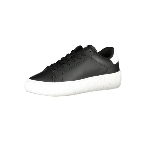 Tommy Hilfiger Black Polyurethane Men Sneaker Tommy Hilfiger