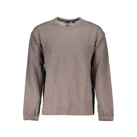 Calvin Klein Marrone Cotton Men Sweatshirt Calvin Klein