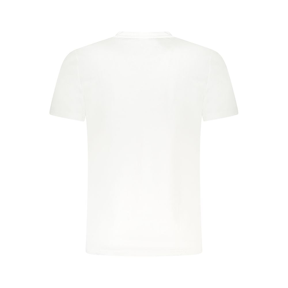 T-shirt homme Cavalli Class Bianco en coton