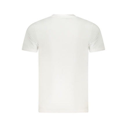 T-shirt homme Cavalli Class Bianco en coton